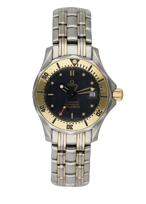 Omega Watches: Where Style Meets Performance –Omega Seamaster Diver 2382.80.00 Two-Tone Ladies watch