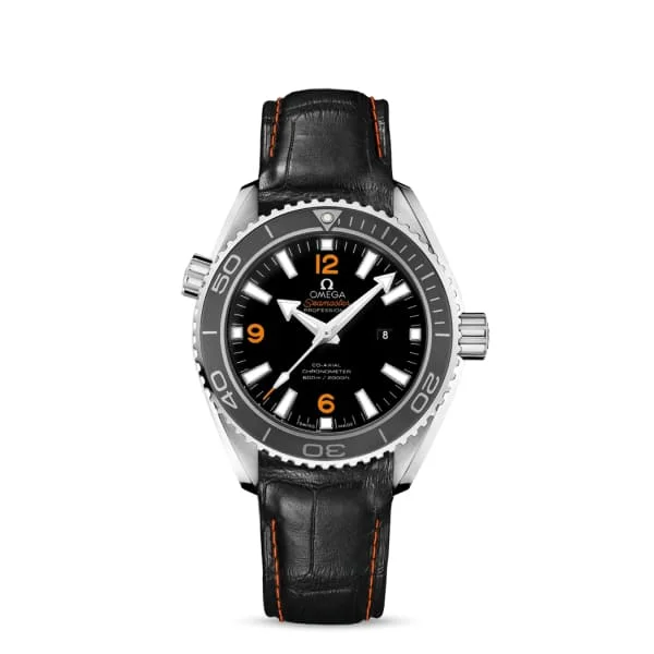 Omega Watches: Crafted for the Modern Age –Omega Seamaster 38mm Watch - Ref: 232.33.38.20.01.002 - Black Index Dial, Black Leather Strap