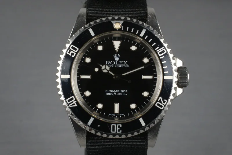 Explore Rolex Watches for Unrivaled Quality –1991 Rolex Submariner 14060