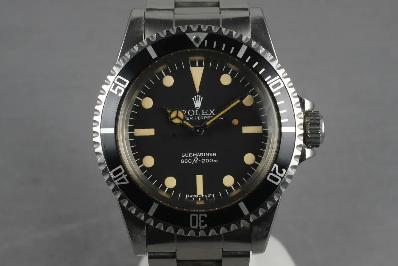 Find the Perfect Rolex Watch for You –1979 Rolex Submariner 5513 with Creamy Maxi Mark 3 dial