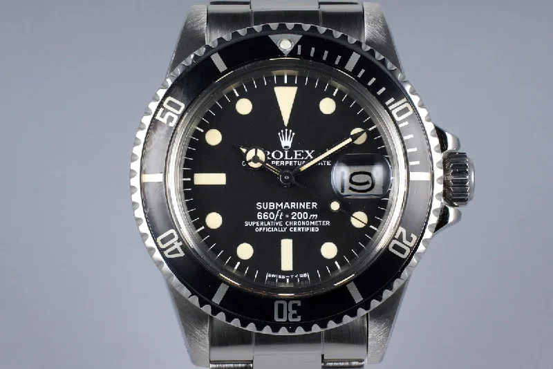 Find Classic Rolex Watches Here –1977 Rolex Submariner 1680