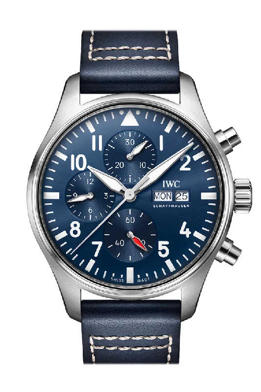 Discover the World of IWC Watches –IWC Pilot Chronogragh 43 Blue Dial Watch IW378003