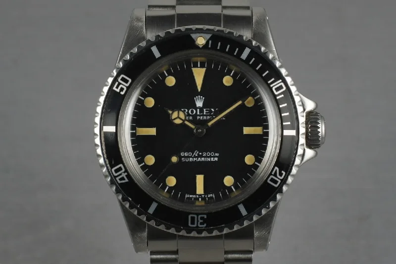 Discover Rolex Watches for Timeless Performance –1975 Rolex Submariner 5513 with Box and Papers