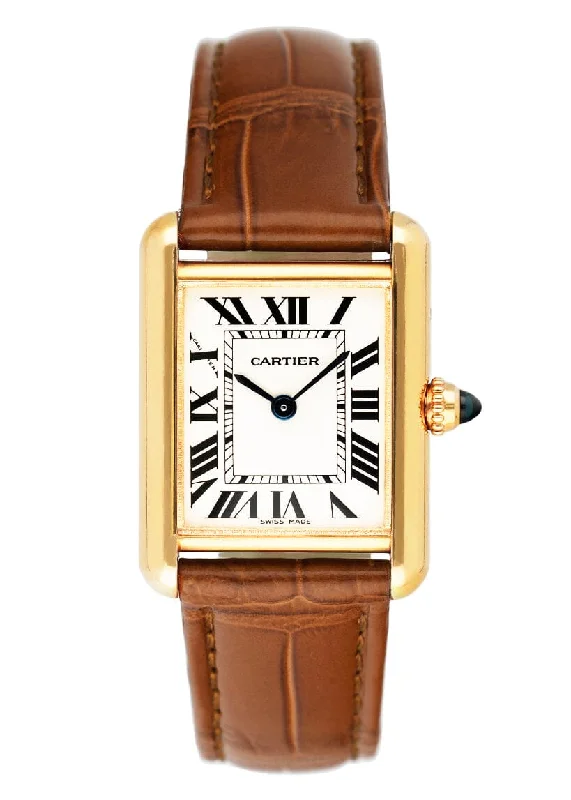 Cartier Watches: The Perfect Luxury Gift –Cartier Tank Louis W1529856 18K Yellow Gold Ladies Watch