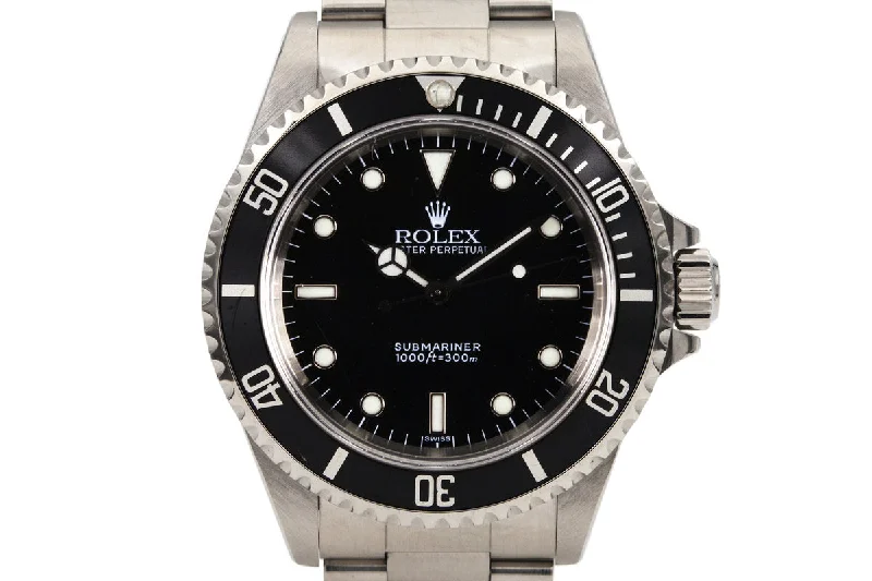 Find Your Perfect Rolex Watch for Every Occasion –1998 Rolex Submariner 14060 with SWISS only dial