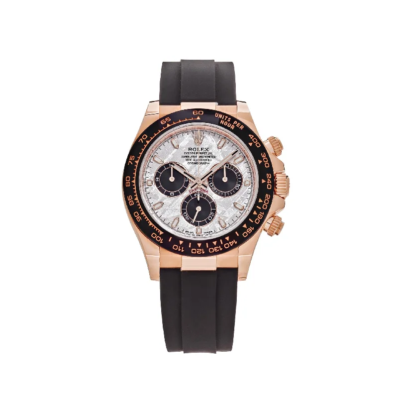 Explore Rolex Watches for Timeless Appeal –Rolex Daytona 116515LN Rose Gold Meteorite Dial