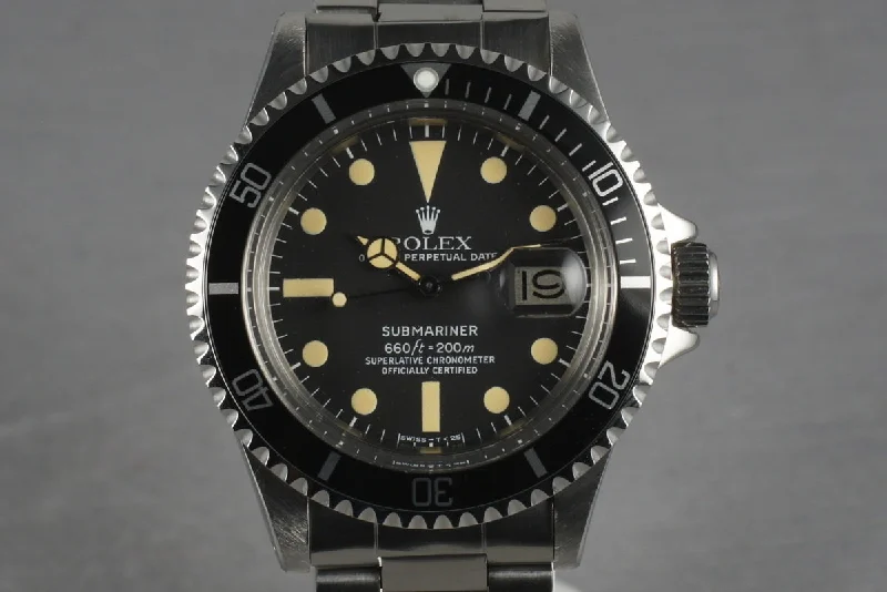 Find Rolex Watches with Legendary Status –Rolex Submariner 1680 with creamy dial