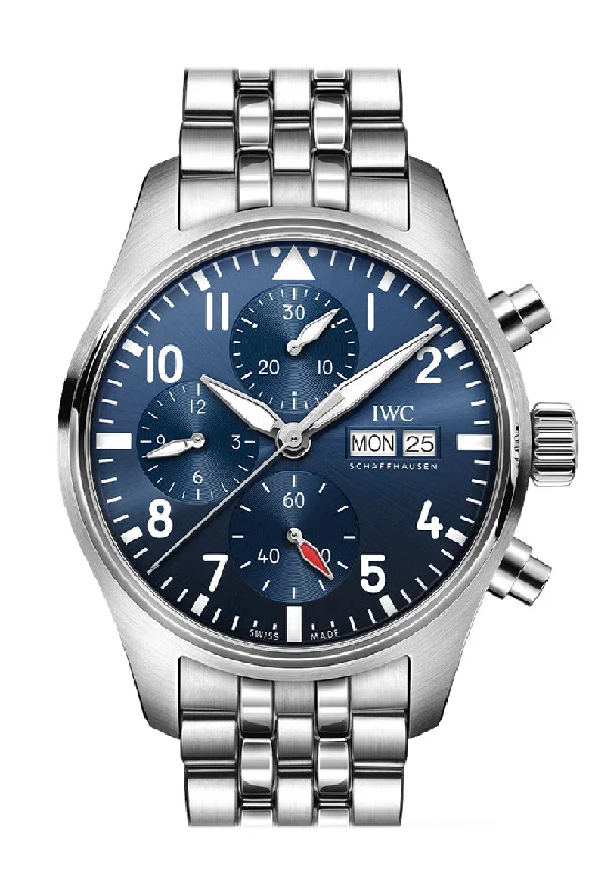 Iconic IWC Watches for Sale –IWC Pilot Chronogragh 41 Blue Dial Watch IW388102