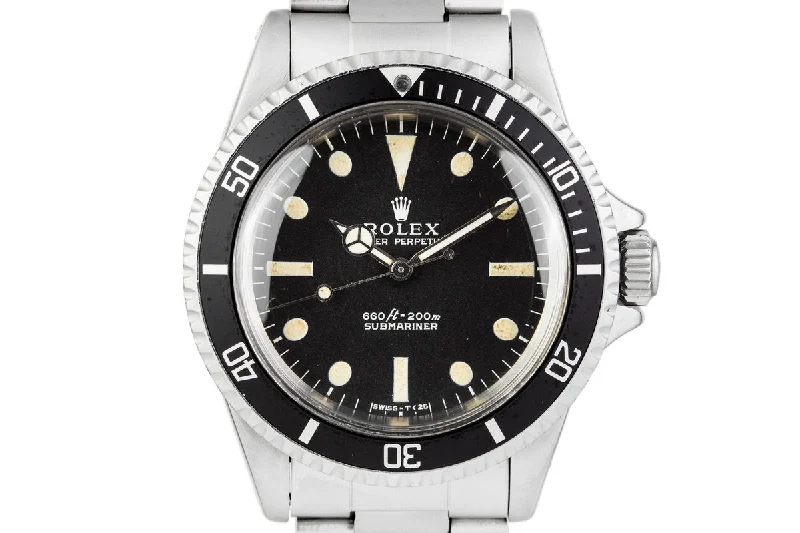 Discover the Best Rolex Models for Every Wrist –1968 Rolex Submariner 5513 Serif Dial