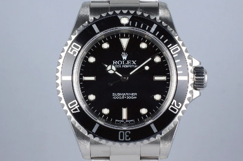 Shop Rolex Watches for Ultimate Style –2005 Rolex Submariner 14060M with Box and Papers