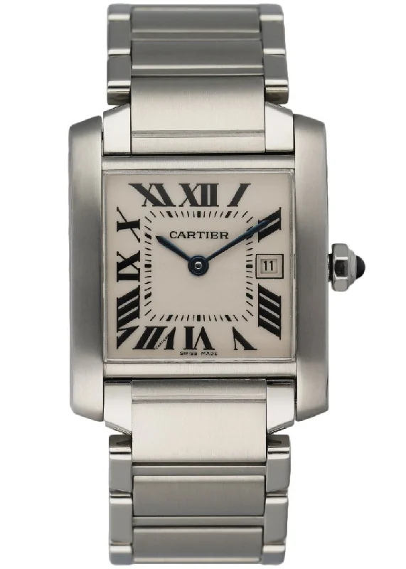 Discover Cartier’s Signature Timepieces –Cartier Tank Francaise 2465 Ladies Midsize Watch