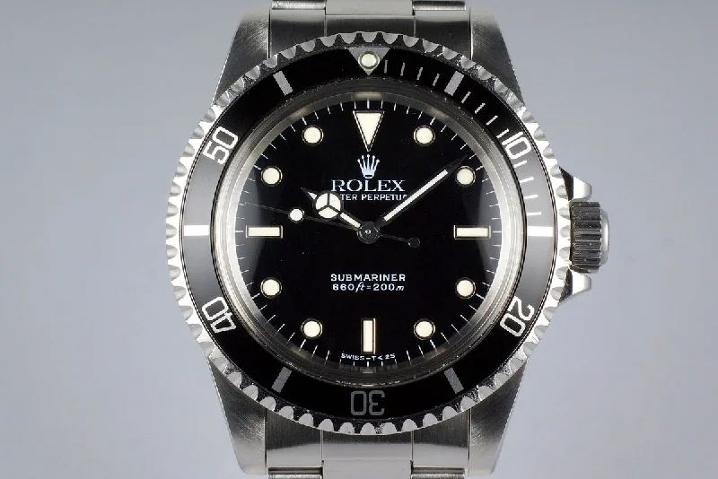 Rolex Watches: A True Symbol of Swiss Craftsmanship –1985 Rolex Submariner 5513