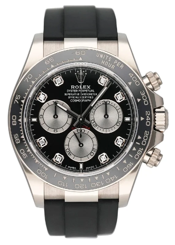 Rolex Watches: Legendary Quality and Precision –Rolex Daytona 126519LN Diamond Black Dial Mens Watch Box Papers