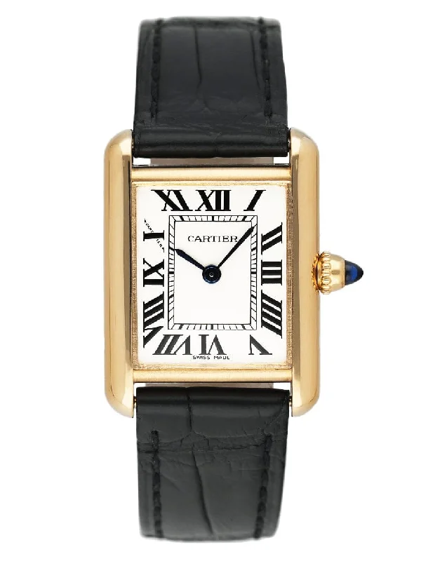 Cartier Watches: Crafted for Generations –Cartier Tank Louis W1529856 18K Yellow Gold Ladies Watch Box Papers