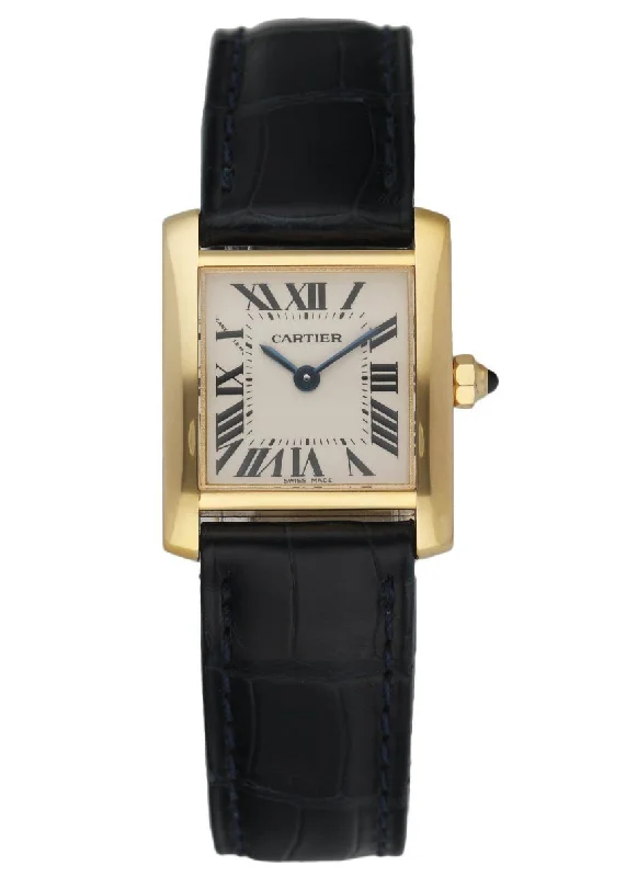 Cartier Watches: Elegant, Timeless, and Precise –Cartier Tank Francaise 2385 18k Yellow Gold Ladies Watch