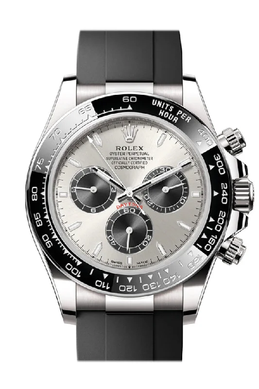 Classic Rolex Watches with Iconic Design –Rolex Daytona 40 Steel and Black Dial White Gold Mens Watch 126519LN