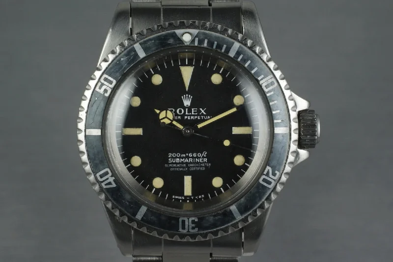 Explore Rolex’s Legendary Timepieces –1967 Rolex Submariner 5512