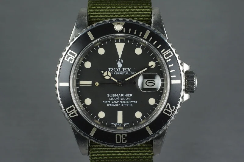 Rolex Watches: Invest in Timeless Luxury –1981 Rolex Submariner 16800