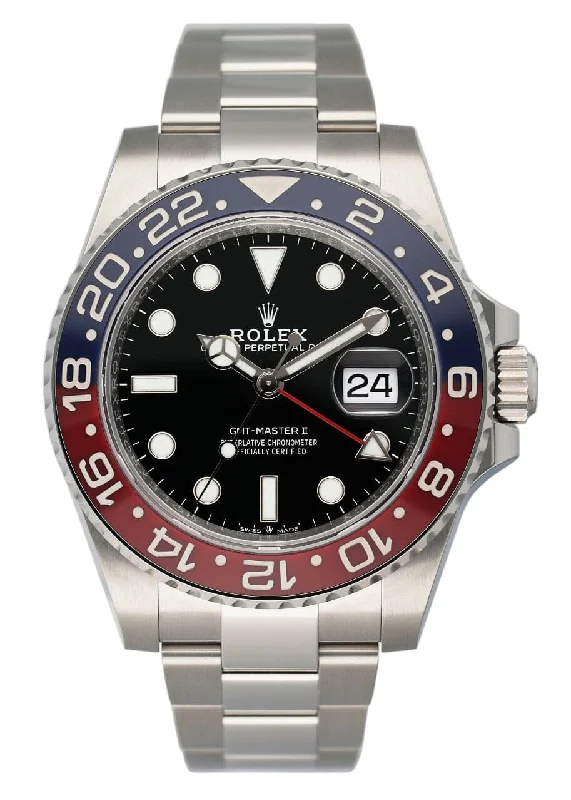 Rolex Watches: Craftsmanship and Luxury –Rolex GMT-MASTER ll 126710BLRO "Pepsi" Bezel Mens Watch Box Papers