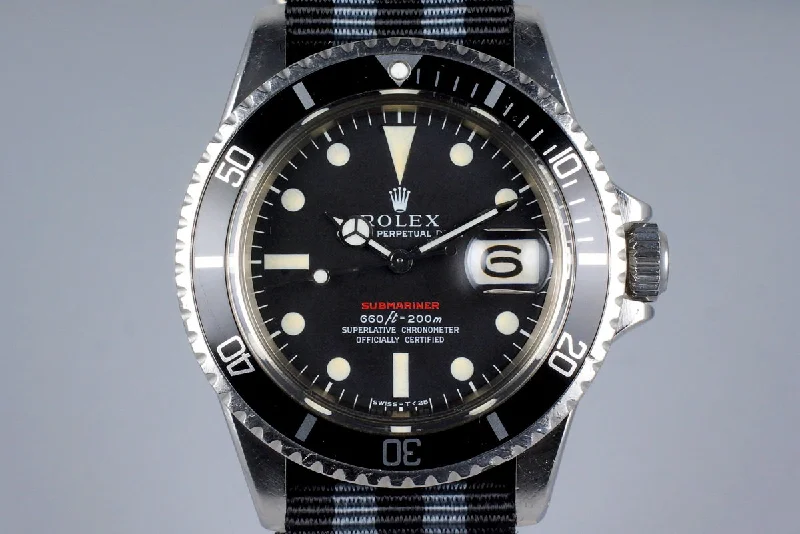 Discover Rolex Watches for a Lifetime of Luxury –1969 Rolex Red Submariner 1680 Mark IV Dial