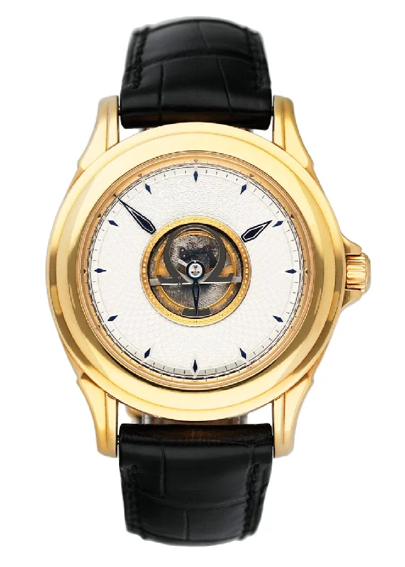 Omega Watches: Designed for the Elite Collector –Omega De Ville 5910.30.01 Tourbillon Yellow Gold Mens Watch