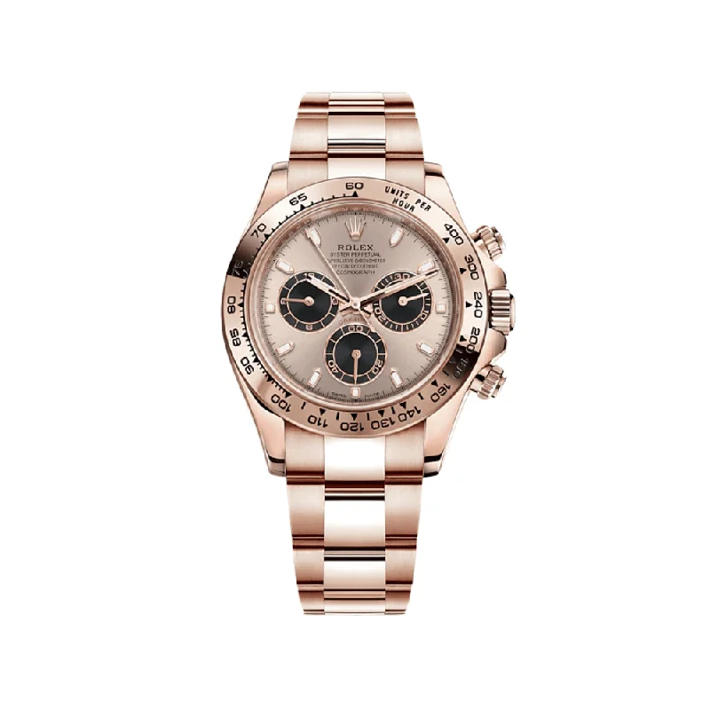 Shop Rare Rolex Timepieces for Ultimate Style –Rolex Daytona 116505 Rose Gold Sundust Black Dial