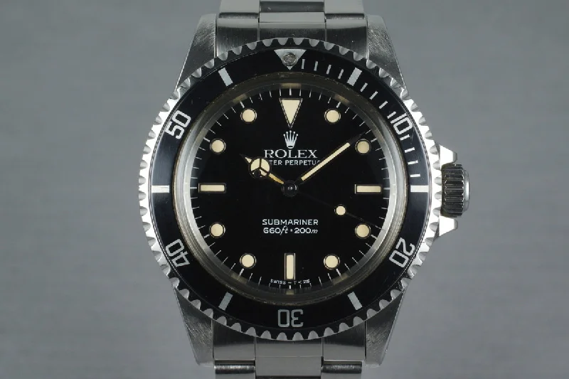 Discover Rolex’s Signature Timepieces –1985 Rolex Submariner 5513