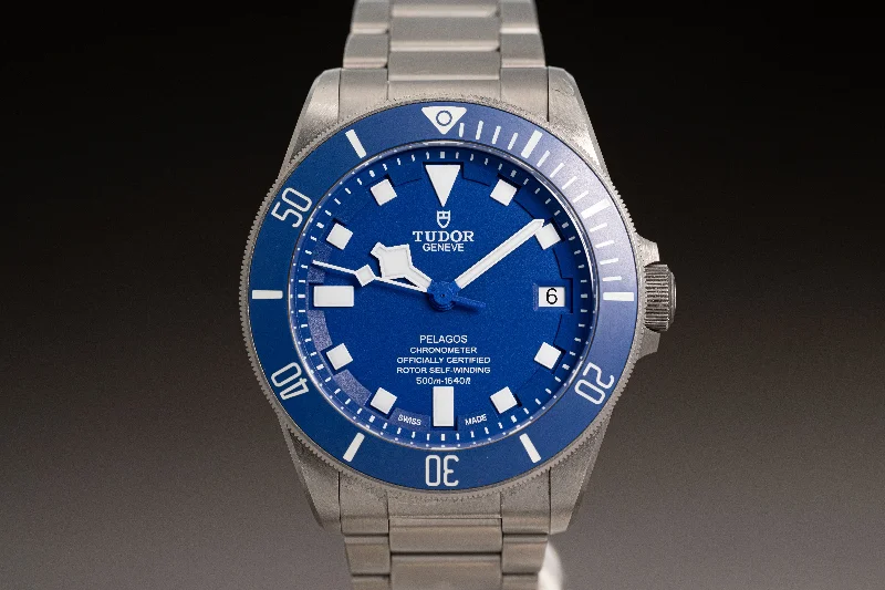 Rolex Watches: Where Luxury Meets Precision –2018 Tudor Pelagos 25600TB 42mm Blue Dial Box, Card & Booklets