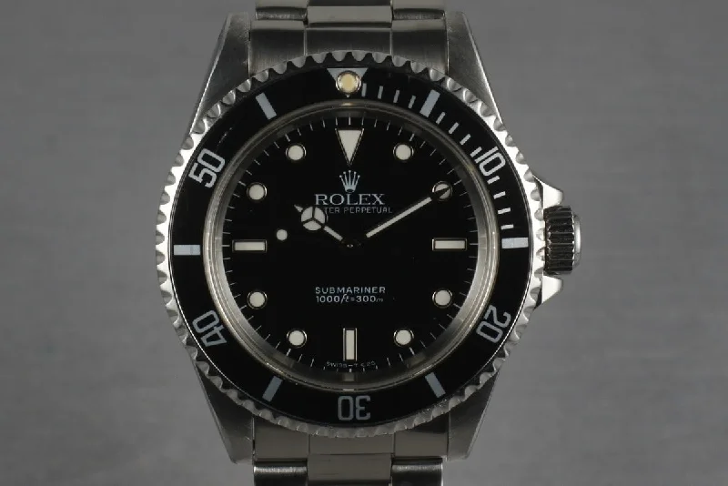 Explore Rolex Watches for Timeless Charm –1995 Rolex Submariner 14060