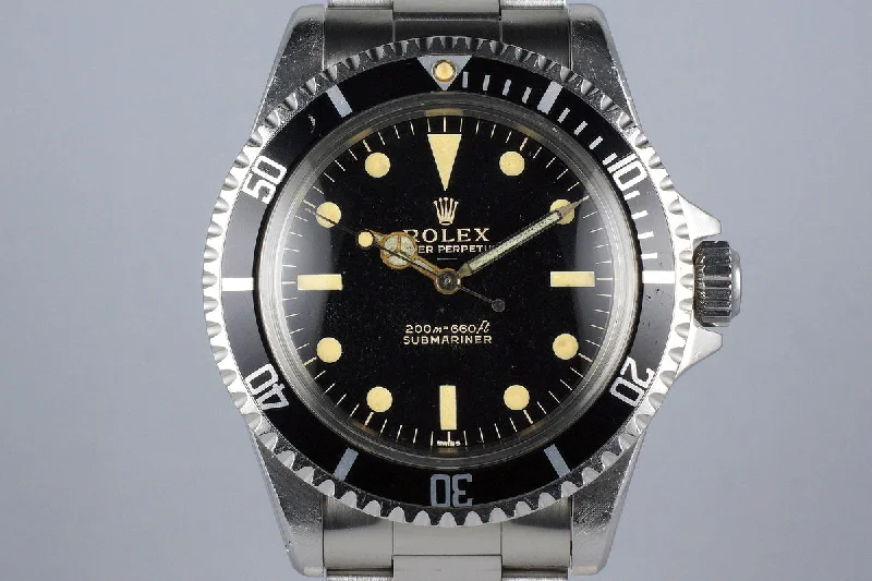 Find the Perfect Rolex Watch for You –1963 Rolex Submariner 5513 Glossy Gilt UNDERLINE Dial