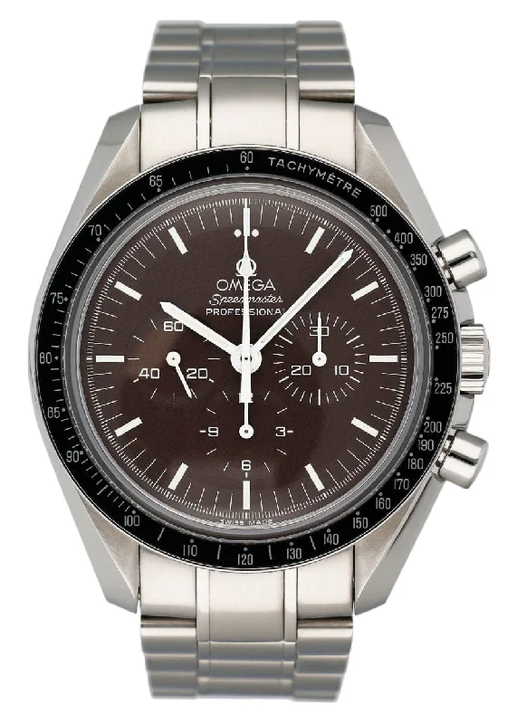 Discover the Craftsmanship Behind Omega Watches –Omega Speedmaster Moonwatch  311.30.42.30.13.001 Brown Dial Mens Watch Box Papers