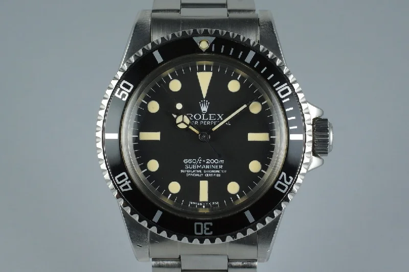 Luxury Rolex Watches for Every Occasion –1978 Rolex Submariner 5512 with Mark 1 Maxi Dial