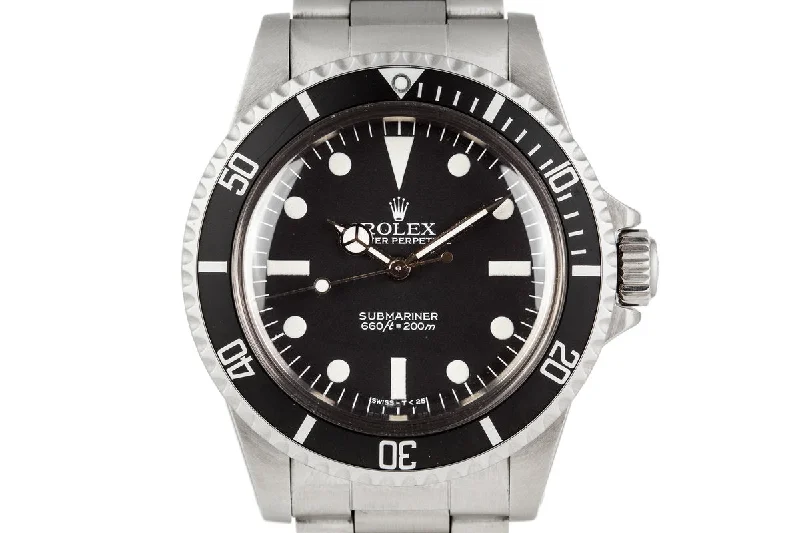 Find Classic Rolex Models with Perfect Design –1983 Rolex Submariner 5513 Mark V Maxi with Box and Papers