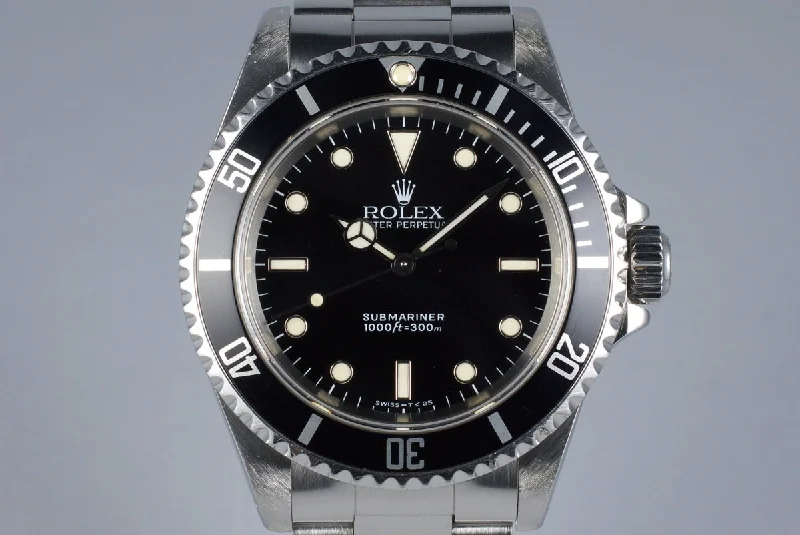 Shop Rolex Watches for Timeless Style –1991 Rolex Submariner 14060