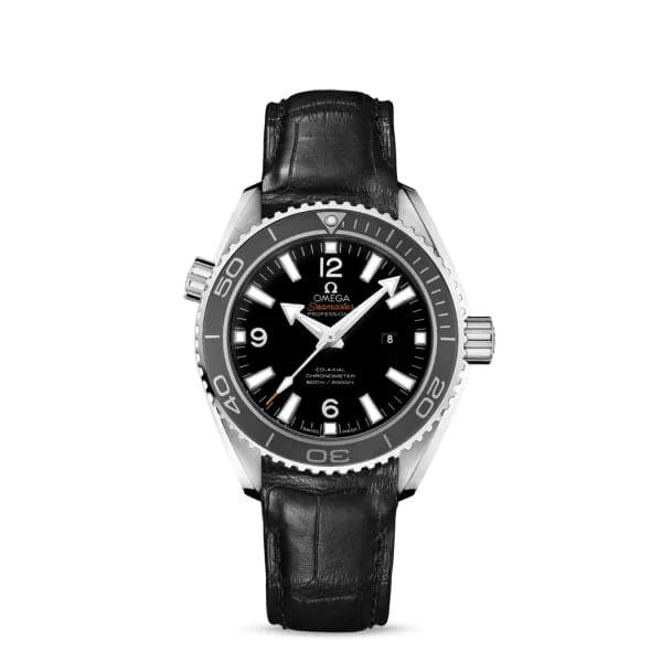 Find Rare Omega Models Online –Omega Seamaster 38mm Watch - Ref: 232.33.38.20.01.001 - Black Index Dial, Black Leather Strap