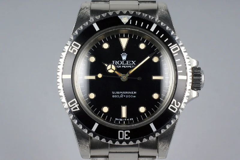 Rolex Watches: Precision, Luxury, and Style –1985 Rolex Submariner 5513 Spider Dial