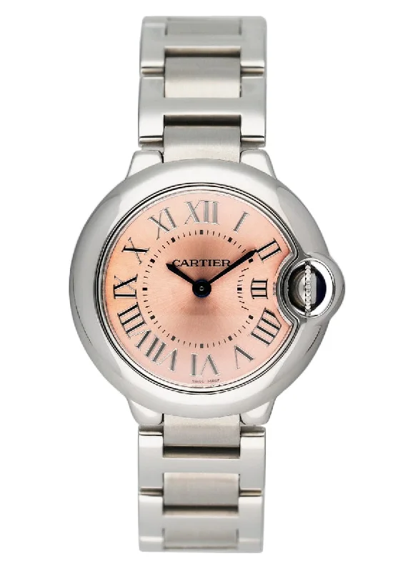 Discover Cartier Watches with Ultimate Craftsmanship –Cartier Ballon Bleu W6920038 Pink Dial Ladies Watch