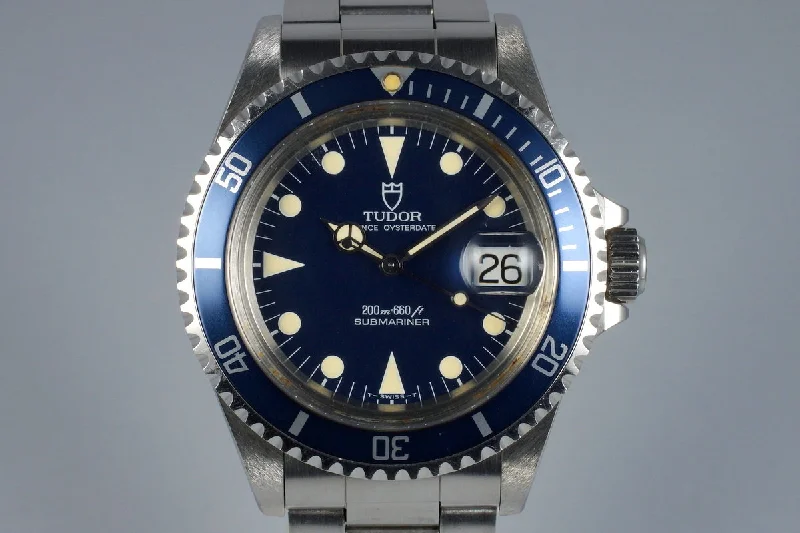 Explore Rolex Watches for Enduring Style –1992 Tudor Submariner 79090 Blue Dial