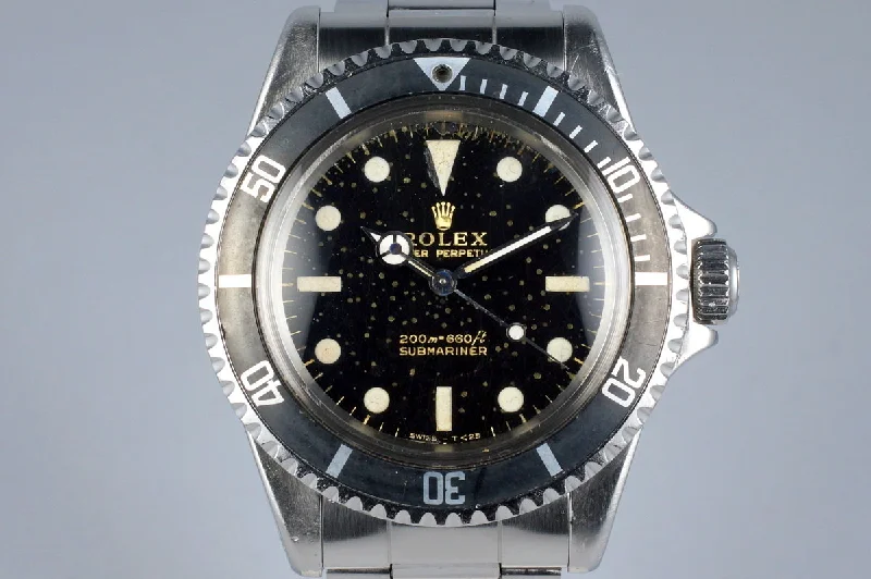 Timeless Rolex Timepieces Available Now –1966 Rolex Submariner 5513 Gilt Dial