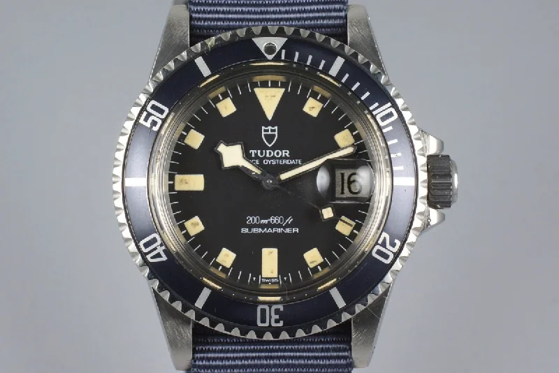 Discover the Art of Rolex Timekeeping –1981 Tudor Submariner 94110 Snowflake