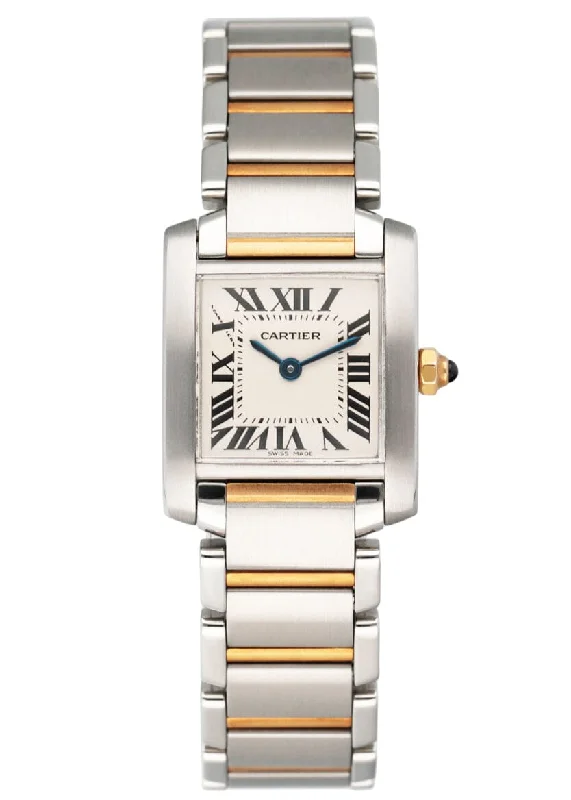 Find Cartier Watches for the Ultimate Luxury Look –Cartier Tank Francaise W51007Q4 Two-Tone Ladies Watch