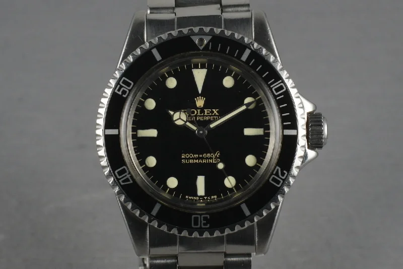 Discover Rolex’s Most Exclusive Models –1964 Rolex Submariner 5513 with Glossy Gilt Dial