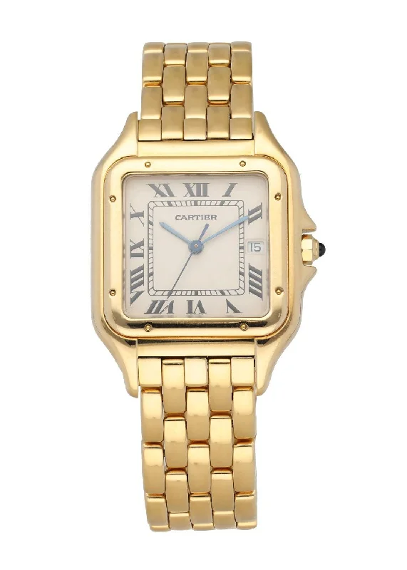 Discover Exclusive Cartier Watches –Cartier Panthere 18k Yellow Gold Large Watch