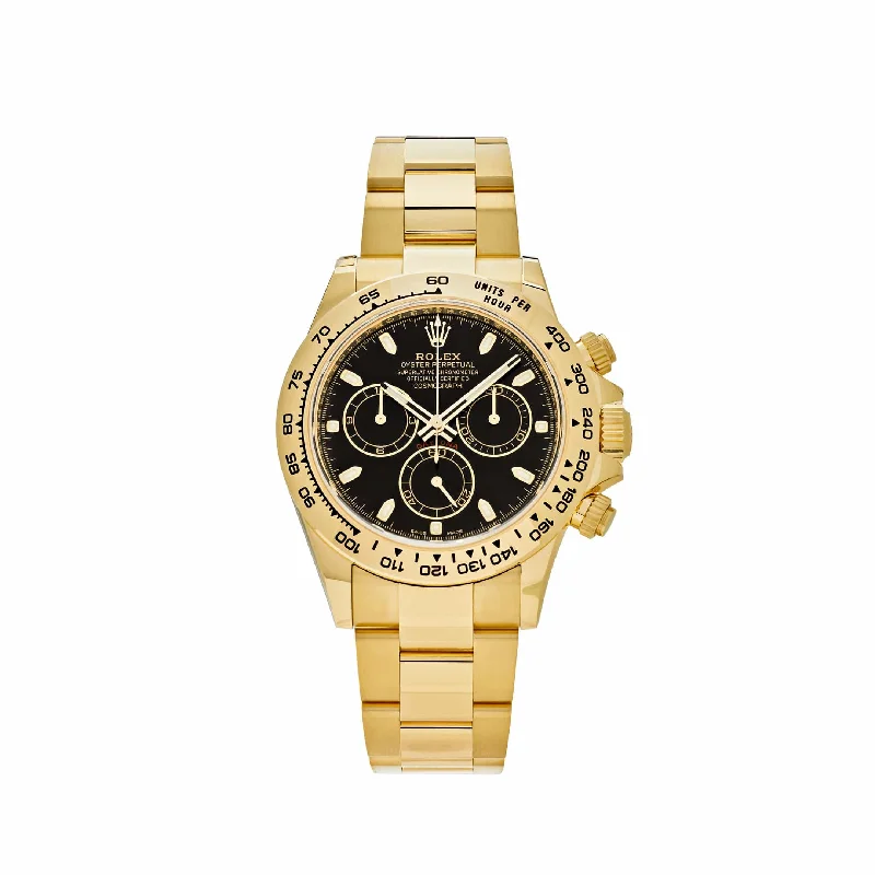 Find Rolex Watches for Every Budget –Rolex Daytona 116508 Yellow Gold Black Dial (2023)