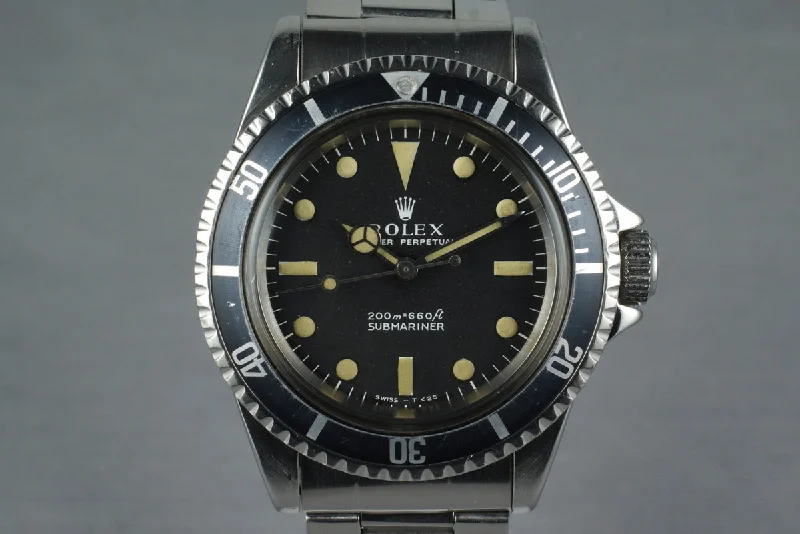 Find Rolex Watches for Every Budget –1967 Rolex Submariner 5513 Meters First Dial