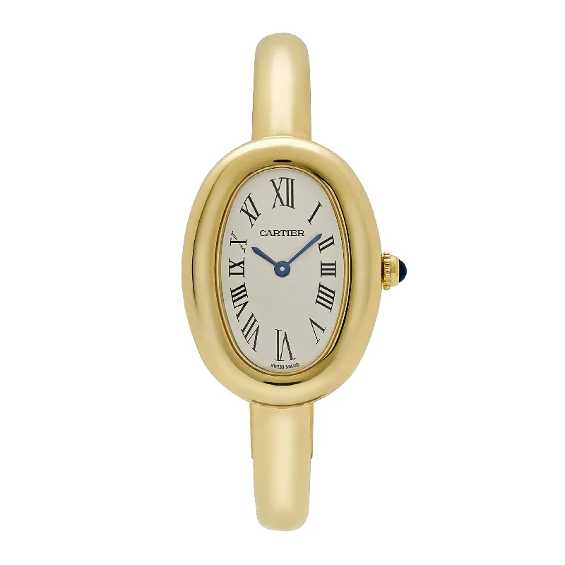 Cartier Watches: Elegance and Precision Combined –Cartier Baignoire Small WGBA0025 'Ladies' Yellow Gold Quartz (2024)