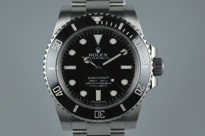 Rolex Watches for Investment and Style –2010 Rolex Submariner 114060 with Box and Papers