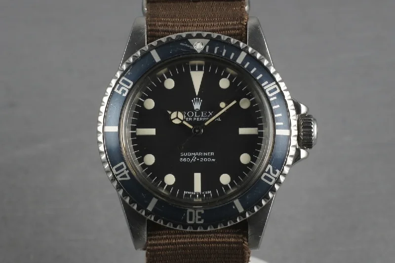 Rolex Watches: Made for the Discerning Buyer –1978 Rolex Submariner 5513 with Maxi Mark 3 dial