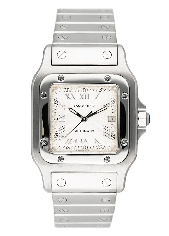 Discover the Craftsmanship Behind Cartier Watches –Cartier Santos Galbee W20040D6 Stainless Steel Ladies Watch