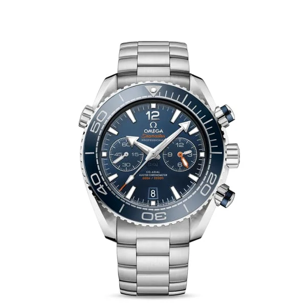 Omega Watches: A Perfect Blend of Function and Style –Omega Seamaster 46mm Watch - Ref: 215.30.46.51.03.001 - Blue Chronograph Index Dial, Stainless Steel Bracelet